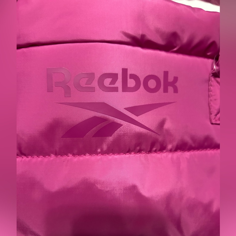 Reebok athletic quilted bag with zipper pink NWT - Picture 2 of 7